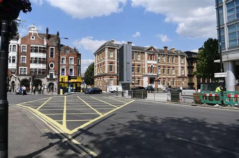 The 10 Hammersmith yellow box junctions where 